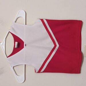 Augusta sportswear girls cheerleader tank top size small